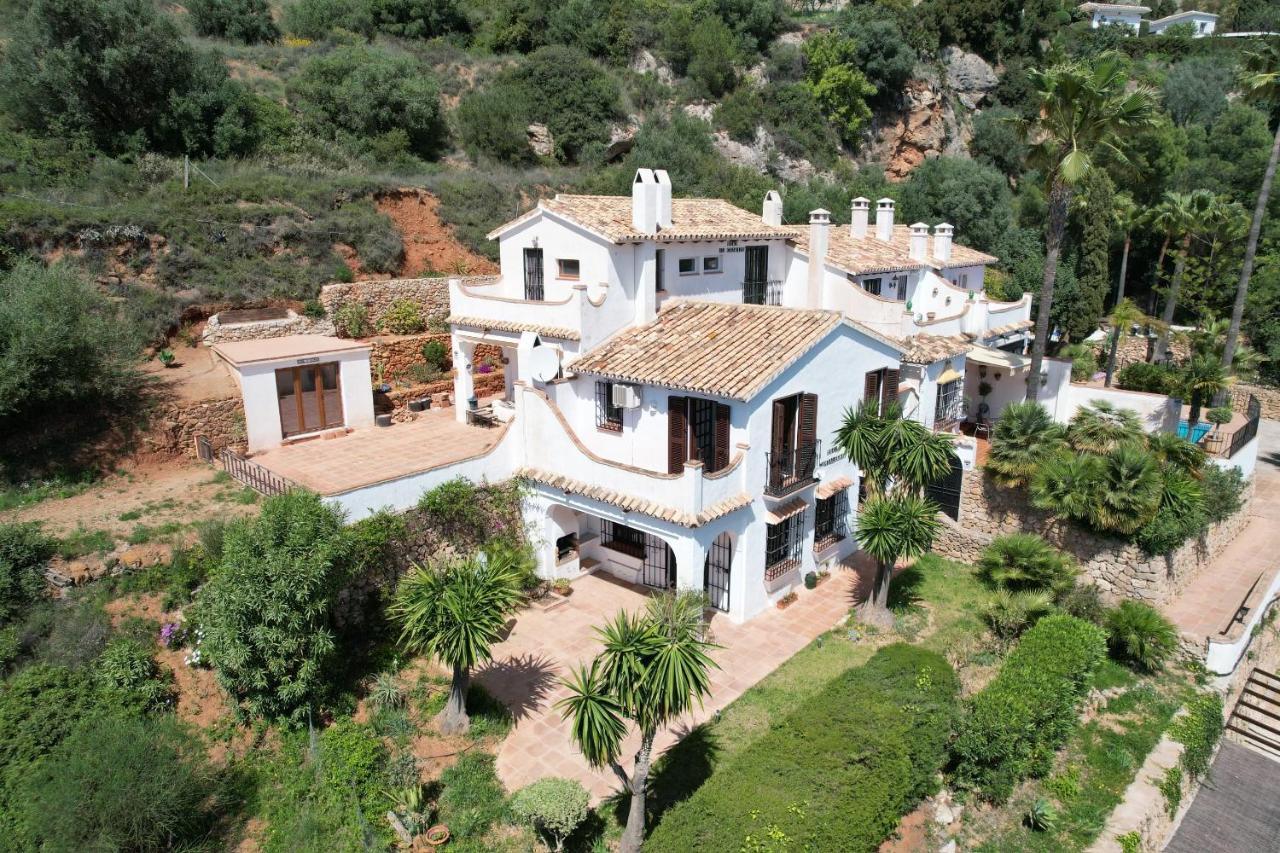 Terraced House In The Mountains With Fantastic View Villa Málaga Exterior foto