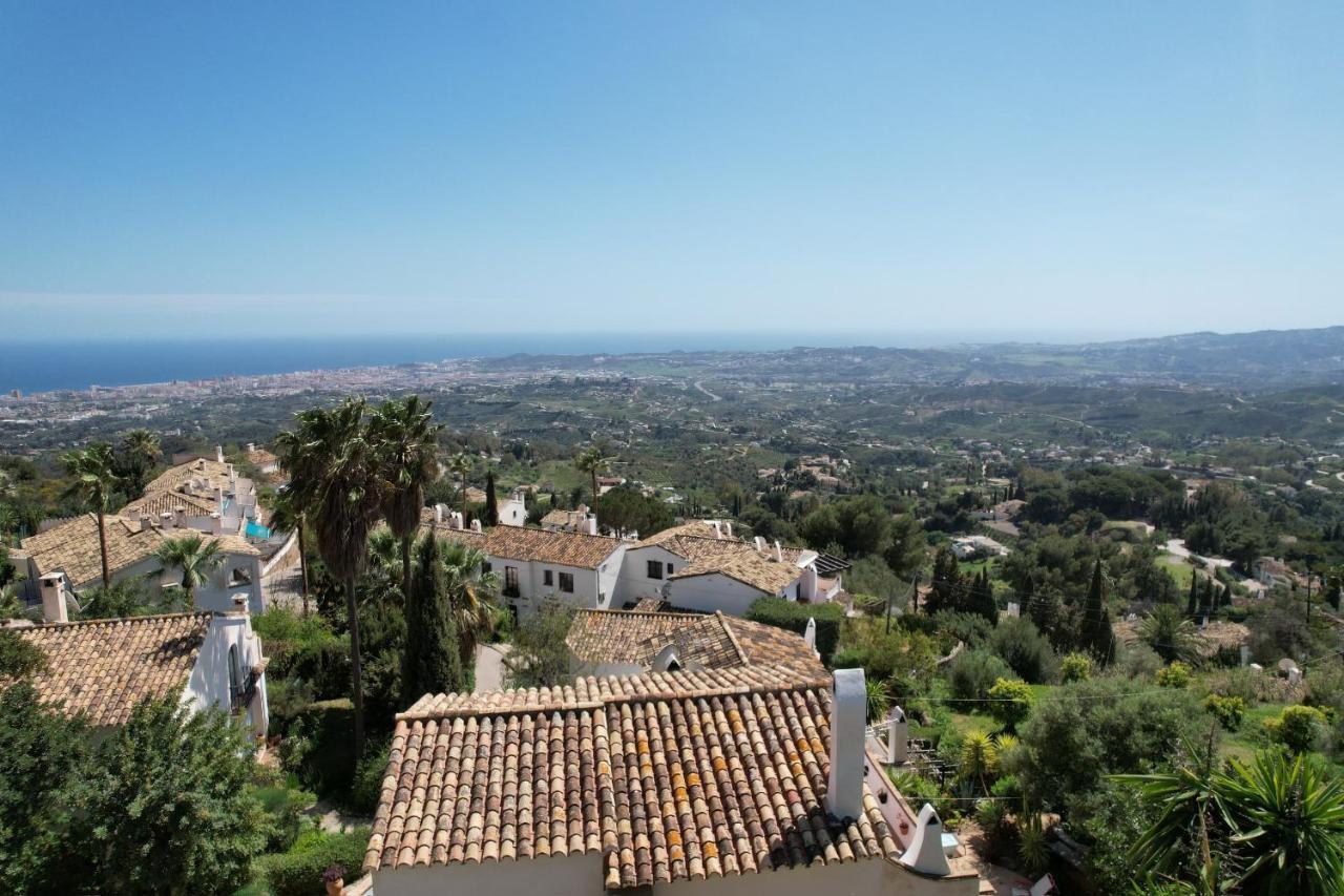 Terraced House In The Mountains With Fantastic View Villa Málaga Exterior foto